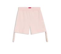 HUGO Shorts mit Logo-Print und gerafften Seiten - Style CASUAL_Shorts, 50561063 Hellrosa L