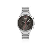 HUGO Silberfarbene Uhr mit grauem Zifferblatt - Style #SMASH MULTI, 58244988 Silberfarben ONESI