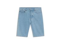 Jeansshorts HUGO BLUE "Skate", Damen, Gr. 36, N-Gr, light, pastel blau455, Denim/Jeans, Obermaterial: 100% Baumwolle, unifarben, straight fit knielang, Jeans Jeansshorts, Straight Fit (42714223-36) li