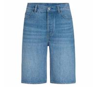 Jeansshorts HUGO BLUE "Skate Shorts", Damen, Gr. 36, N-Gr, bright blau435, Denim/Jeans, Obermaterial: 100% Baumwolle, straight fit knielang, Jeans Jeansshorts, im Straight Fit (93536046-36) bright bla