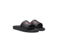 HUGO Slides mit gepolstertem Riemen und Kontrastlogo - Style Timein_slid_pdemlg, 50568765 Schwarz 43