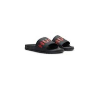HUGO Slides mit Logo-Riemen - Style Match_it_Slid_rblg_N, 50498352 Schwarz 36