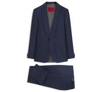 HUGO Slim-Fit Anzug aus Leinen-Twill - Style Henry/Getlin241E1, 50561672 Dunkelblau 52