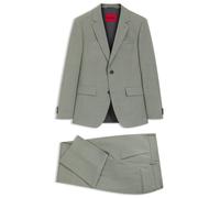 HUGO Slim-Fit Anzug aus strukturiertem Stretch-Gewebe - Style Henry-Getlin253X, 50568541 Hellgrün 98