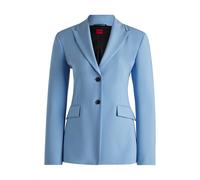 HUGO Slim-Fit Blazer mit kontrastfarbenen Knöpfen - Style Asmalla, 50540787 Hellblau 38