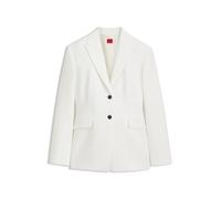 HUGO Slim-Fit Blazer mit kontrastfarbenen Knöpfen - Style Asmalla, 50540787 Weiß 44