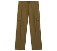 HUGO Slim-Fit Cargo-Hose aus merzerisierter Baumwolle - Style Graysen253, 50541377 Khaki XXXL