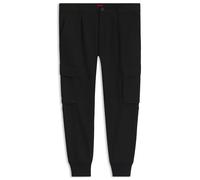 HUGO Slim-Fit Hose mit Cargo-Taschen - Style Glavin261, 50556512 Schwarz 52