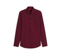 HUGO Slim-Fit Hemd aus bügelleichter Baumwoll-Popeline - Style Kenno, 50289499 Dunkelrosa 44