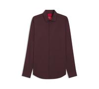 HUGO Slim-Fit Hemd aus Stretch-Twill - Style Kenno, 50551242 Braun 43