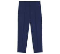 HUGO Slim-Fit Hose aus Schurwolle mit Kreidestreifen - Style Gatur263X, 50565945 Blau 50