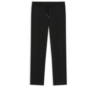 HUGO Slim-Fit Hose aus Twill mit Tunnelzugbund - Style Getlin251F3, 50554856 Schwarz 48
