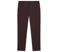 HUGO Slim-Fit Hose aus Woll-Mix mit Popeline-Struktur - Style Gos233F1X, 50547351 Braun 50