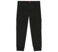 HUGO Slim-Fit Hose mit Cargo-Taschen - Style Glavin261, 50556512 Schwarz 56