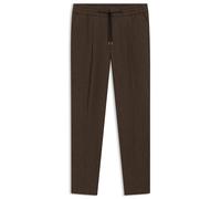 HUGO Slim-Fit Hose mit Fischgrätmuster - Style Getlin251F3, 50544695 Braun 46