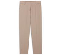 HUGO Slim-Fit Hose mit geschlitztem Saum - Style Hetana, 50501948 Hellbeige 34