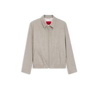 HUGO Slim-Fit Jacke aus Stretch-Twill - Style Hellys261X, 50565804 Beige 52