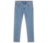 Slim-fit-Jeans HUGO BLUE "Ash", Herren, Gr. 32, Länge 32, bright blau437, Denim/Jeans, Obermaterial: 99% Baumwolle, 1% Elasthan, unifarben, slim fit lang, Jeans Slim-fit-Jeans, mit Stone-washed- Finis