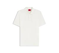 HUGO Slim-Fit Poloshirt aus merzerisierter Baumwolle - Style Dimerspolon, 50566728 Natur XS