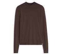 HUGO Slim-Fit Pullover mit hohem Ausschnitt - Style San Marc-CV, 50546856 Dunkelbraun XXL