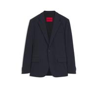 HUGO Slim-Fit Sakko aus funktionalem Stretch-Seersucker - Style Hanfred263X-H, 50565914 Dunkelblau 52