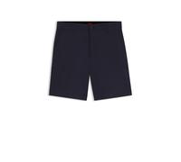 HUGO Slim-Fit Shorts aus merzerisierter Stretch-Baumwolle - Style Genar261S, 50567293 Dunkelblau S