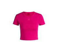 HUGO Slim-Fit T-Shirt aus Baumwoll-Mix mit Logo-Stickerei - Style Delanor, 50512000 Pink XL