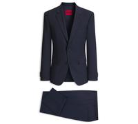 HUGO Slim-Fit Zweiteiler aus Woll-Mix - Style Henry-Getlin253X-MH, 50572150 Dunkelblau 56