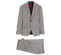 HUGO Slim-Fit Zweiteiler aus Woll-Mix - Style Henry-Getlin253X-MH, 50572150 Hellgrau 46