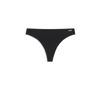 HUGO Slip aus elastischer Mikrofaser mit niedriger Bundhöhe und Print - Style SHADOW THONG, 50566799 Schwarz XL