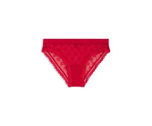 HUGO Slip aus Spitze mit Logo-Bund - Style SARTORIAL BRIEF, 50557231 Rot M