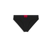 HUGO Slips aus Stretch-Baumwolle mit rotem Logo-Label - Style BRIEF RED LABEL, 50502754 Schwarz XXXL