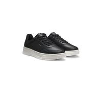 HUGO Sneakers aus Kunstleder mit Zickzack-Details - Style Yarrow_tenn_grpu, 50548507 Schwarz 46