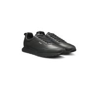 HUGO Sneakers im Laufschuh-Stil aus Kunstleder mit strukturierten Details - Style Icelin_runn_nyrbpu, 50552629 Schwarz 45