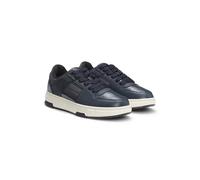 HUGO Sneakers mit Lackdetails und Schnürung - Style Yarrow_tenn_nyptpu, 50558018 Dunkelblau 39