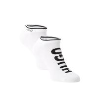HUGO Damen 2p Logo Cc W Damensocken, White100, 35-38 EU