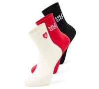 HUGO Socken im 3er-Pack Damen Baumwolle mehrfarbig, 35-38