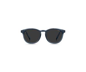 HUGO Sonnenbrille aus blauem Acetat mit Gummibesatz - Style HG 1357/SPJP52IR, 58329268 Blau ONESI