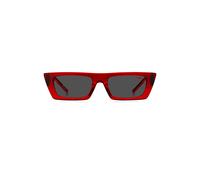 HUGO Sonnenbrille aus rotem Acetat mit 3D-Monogramm - Style HG 1256/SC9A52IR, 58109498 Rot ONESI
