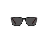HUGO Sonnenbrille aus schwarzem Acetat mit Gummi-Logo von HUGO Eyewear x VCARB - Style HG 1369/S80757IR, 58609973 Schwarz ONESI