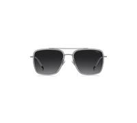 HUGO Sonnenbrille in Grau mit Doppelsteg - Style HG 1404/G/SKAC569O, 58610298 Grau ONESI