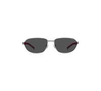 HUGO Sonnenbrille mit Metallfassung und ausgestanztem Logo - Style HG 1413/S6LB62IR, 58610294 Silberfarben ONESI