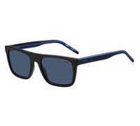 HUGO Sonnenbrille, Unisex, für Erwachsene, Schwarz/Blau, 54