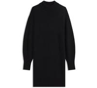 HUGO Oversized-Fit Strickkleid mit Stehkragen - Style Sorelleny, 50571230 Schwarz L