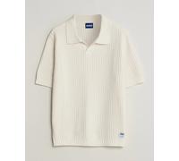 HUGO Spero Knitted Polo Open White Weiß M