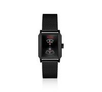 HUGO #Steeze Undercover schwarz beschichtete Uhr mit Jump-Hour-Zifferblatt - Style #STEEZE, 58858284 Schwarz ONESI