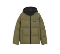 HUGO Relaxed-Fit Kapuzenjacke aus wasserabweisendem Material-Mix - Style Bodo2541, 50546652 Olive L
