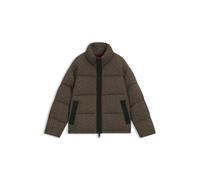 HUGO Steppjacke mit Zopfmuster-Struktur - Style Benovo2541, 50546560 Braun M