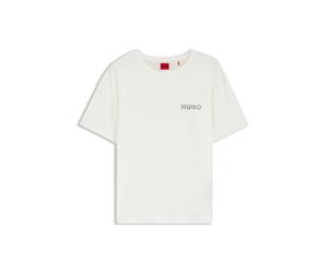HUGO Stretch-Pyjama-Top - Style CASUAL T-SHIRT, 50556981 Natur L