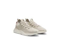 HUGO Strick-Sneakers mit Logo-geprägter EVA-Sohle - Style Leon_runn_knmf, 50563493 Hellbeige 43